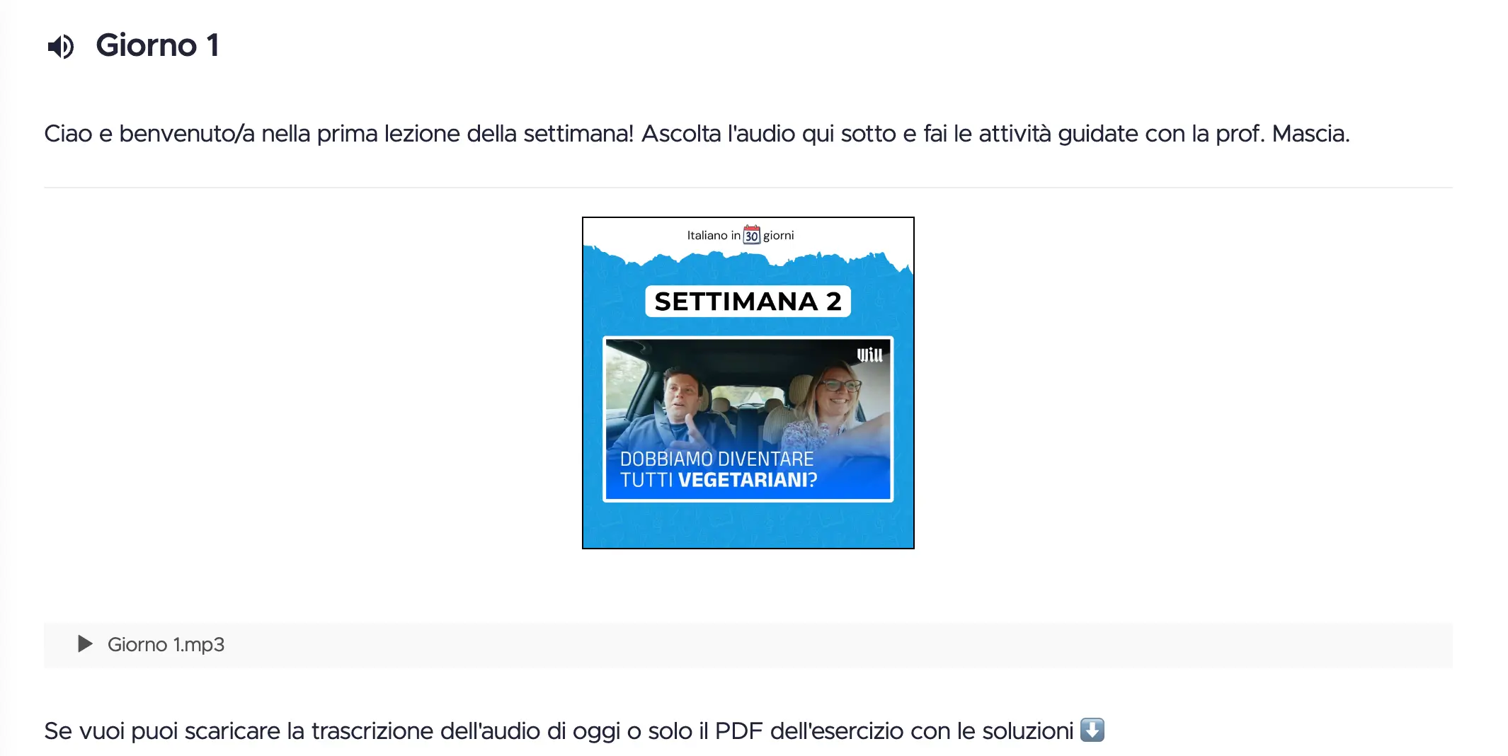 Guida all'ascolto con Prof. Mascia